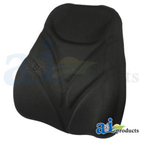 A & I PRODUCTS Back Cushion, F20, Black Cloth 20" x18" x5" A-F20BCL2